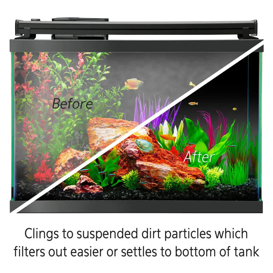 Aqueon Aquarium Water Clarifier for Crystal - Clear Freshwater