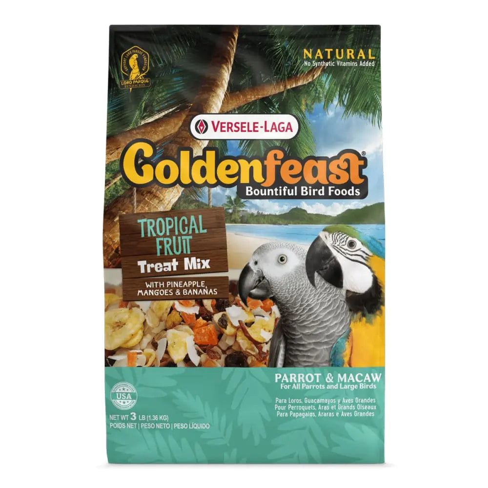 Goldenfeast Premium Tropical Fruit Mix Bird Treat Food