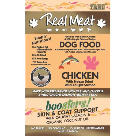 The Real Meat Company 2lb Air-Dried Dog Food: Chicken & Salmon Blend