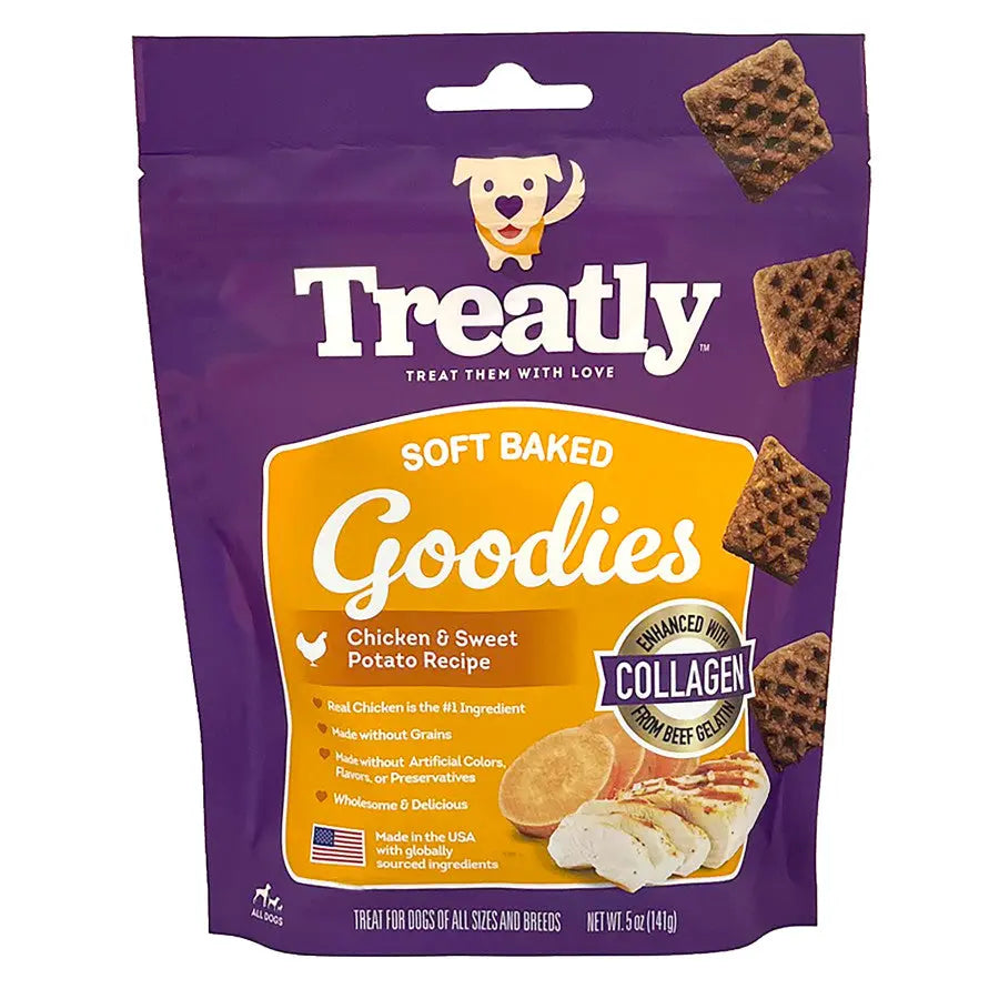 Treatly 5 oz Soft-Baked Collagen-Rich Dog Treats