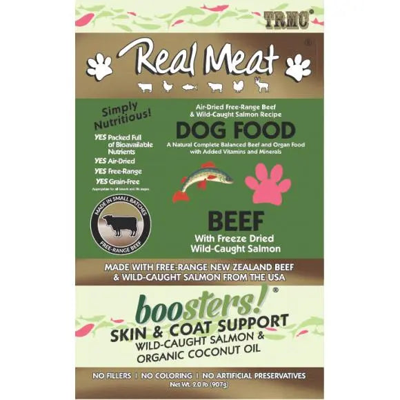 The Real Meat Company 2lb Air - Dried Dog Food with Beef and Salmon
