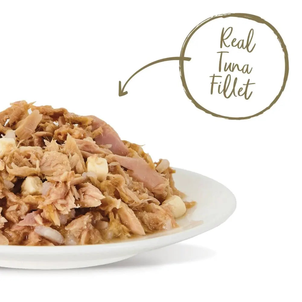 Applaws 24-Pack Natural Wet Cat Food: Tuna Fillet with Cheese in Broth