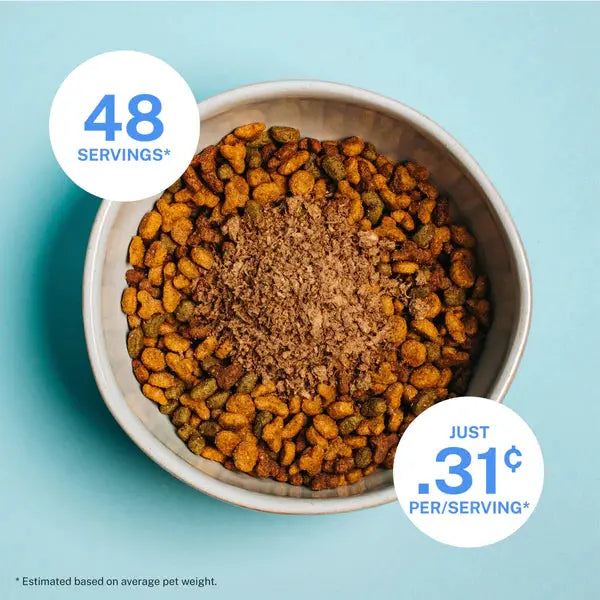 Yummers Premium Digestive Aid Supplement Mix-in for Cat Food Toppers, Featuring Savory Elk Flavor, 4 oz.