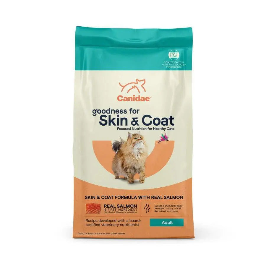 CANIDAE Premium Dry Cat Food Formula with Real Salmon for Optimal Skin & Coat Health