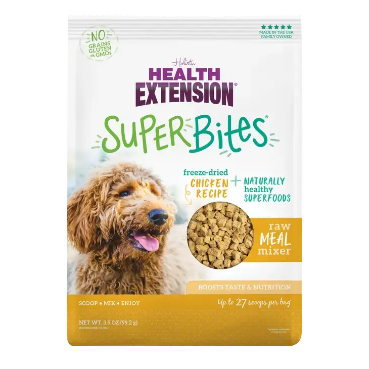 Health Extension Freeze - Dried Premium Raw Chicken SuperBites Dog Food