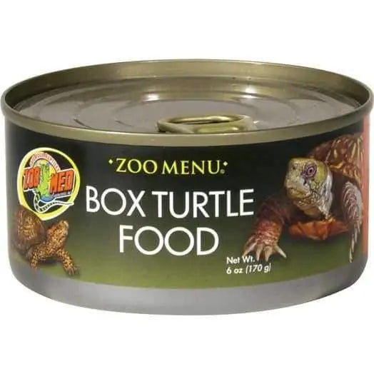 Zoo Med Canned Box Turtle Food - Rich in Whole Corn and Apples