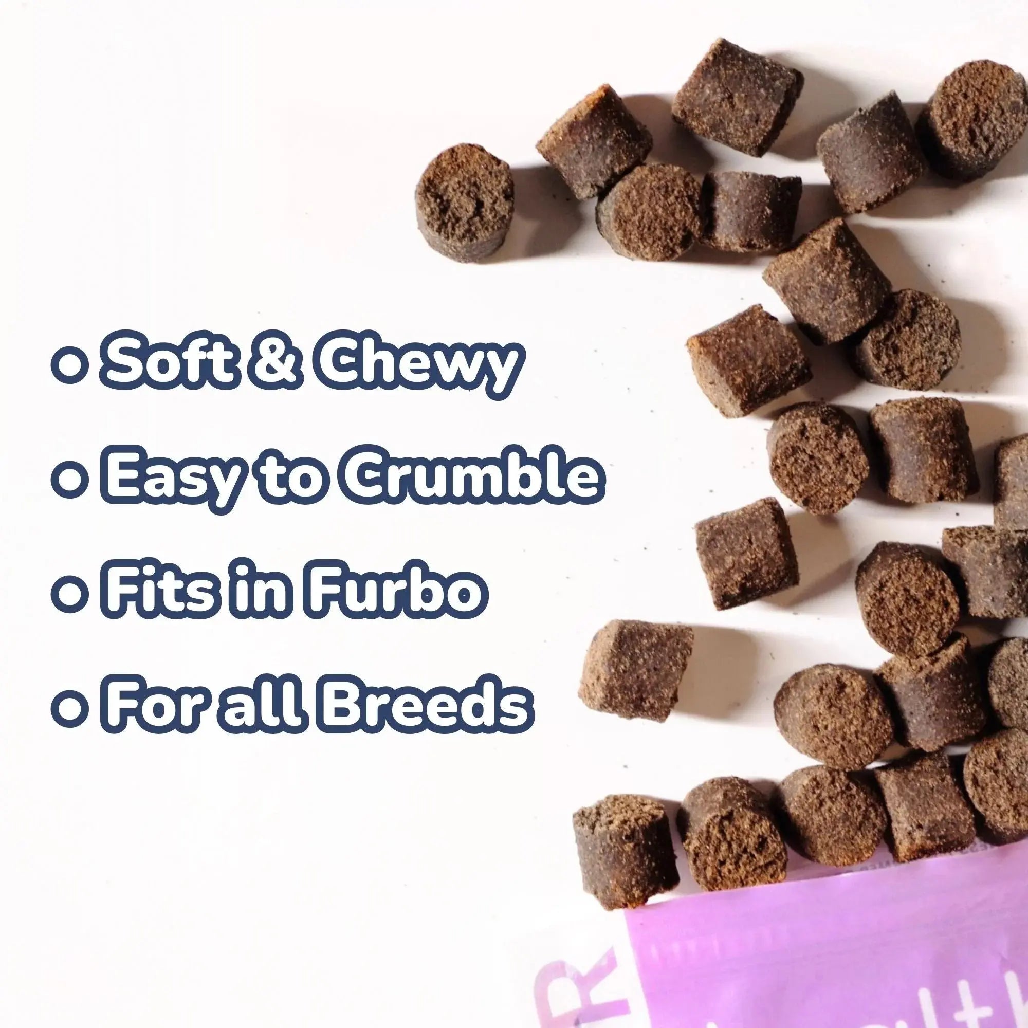 Healthybud Premium Beef-flavored Joint Booster Soft Dog Treats Specially Designed for Senior Dogs