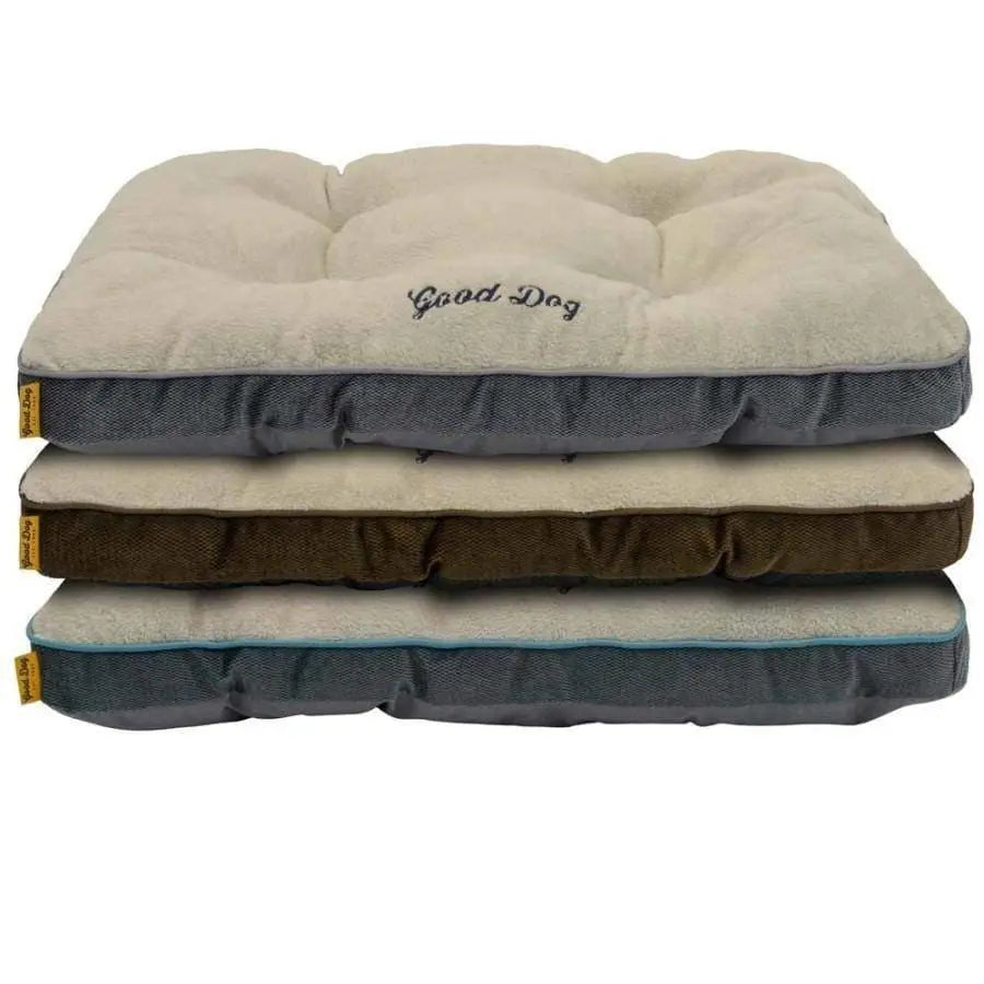 Stylish Tufted Gusset Bed for Good Dogs - 40x30 Size