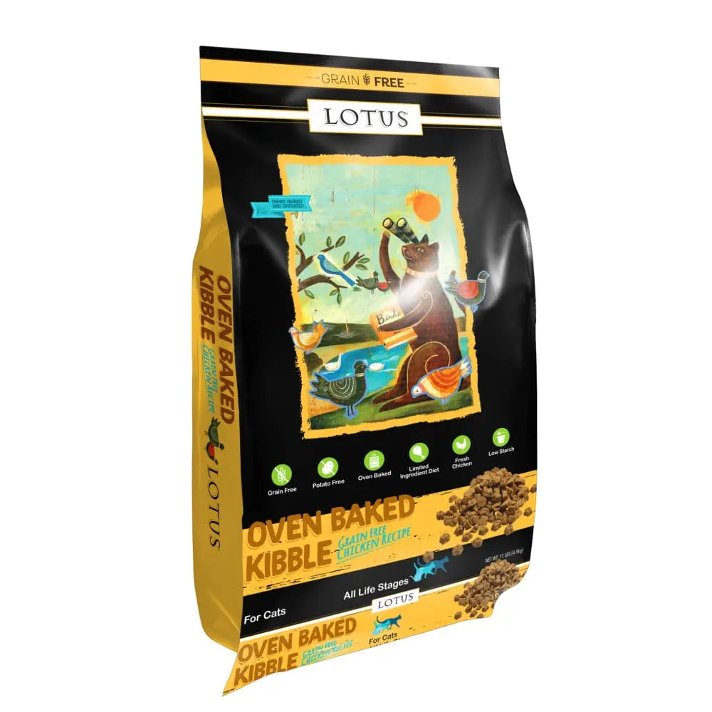 Lotus Premium Wholesome Grain-Free Dry Cat Food with Chicken Recipe