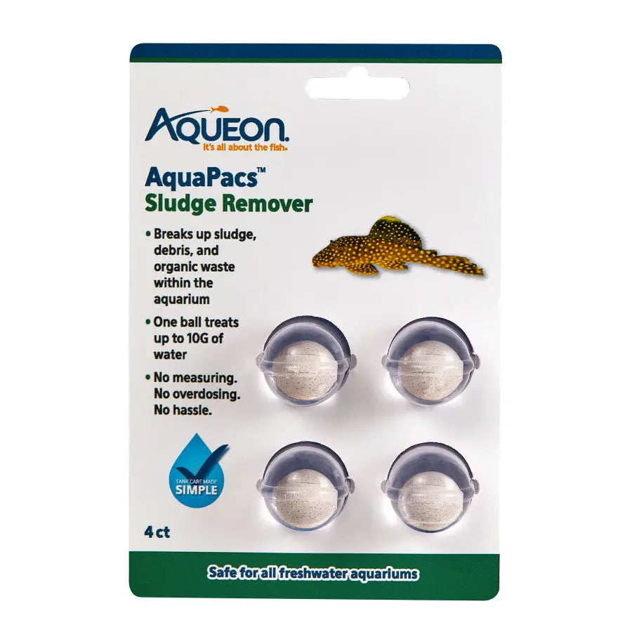 Aqueon AquaPacs Effective Sludge Remover for 10 - Gallon Fish Tanks