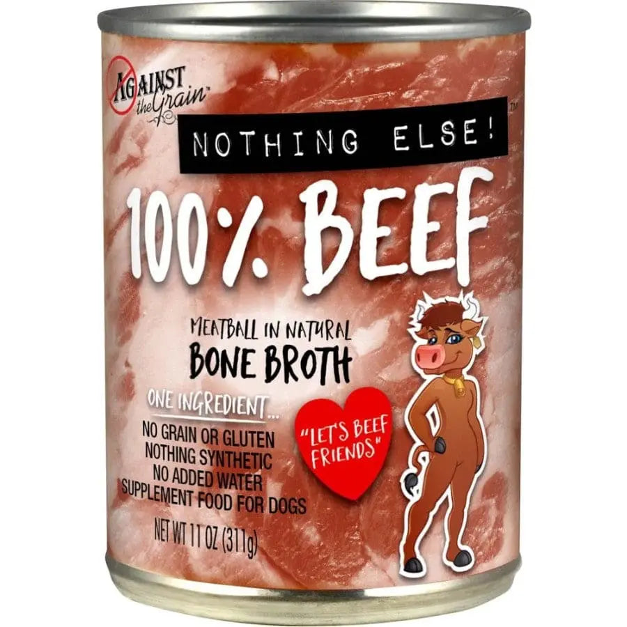 Against the Grain 100% Single-Ingredient Adult Wet Dog Food - Pure Beef Delight