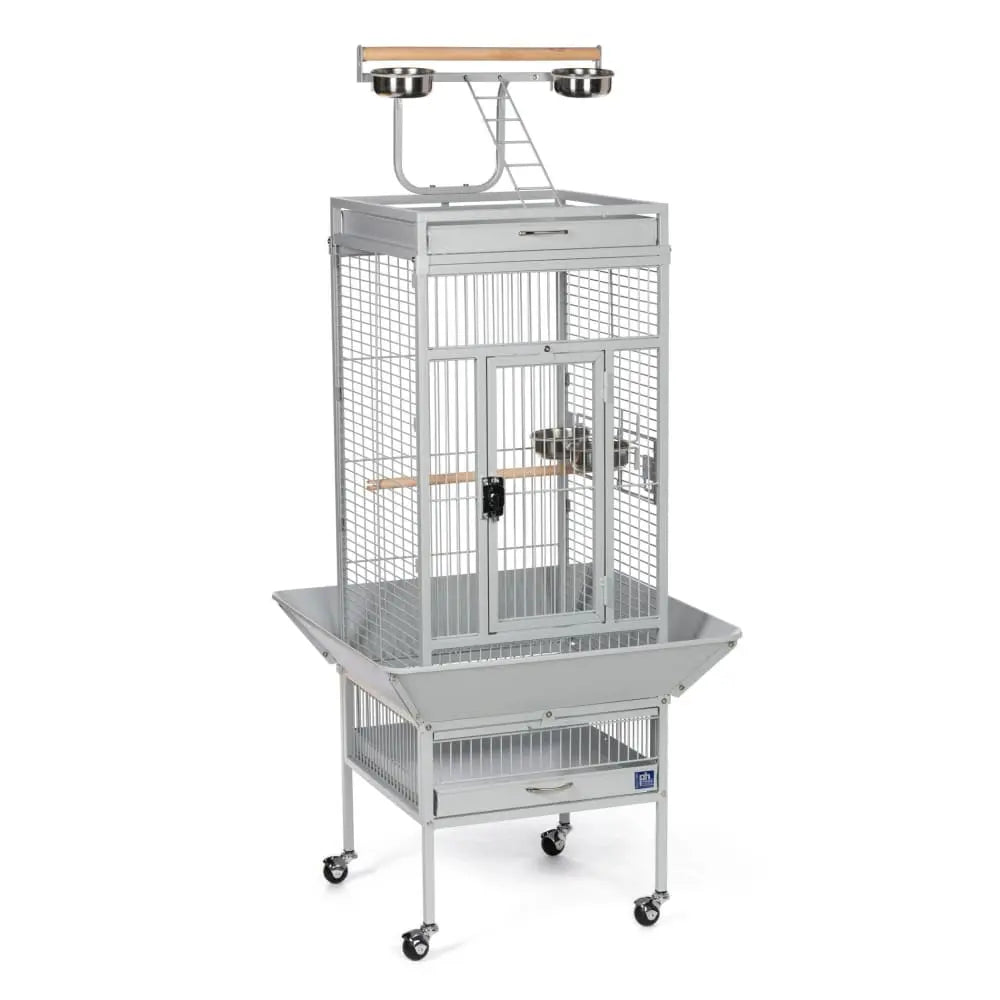 Prevue Pet Products High - Quality Powder - Coated Steel Playtop Bird Cage 3151