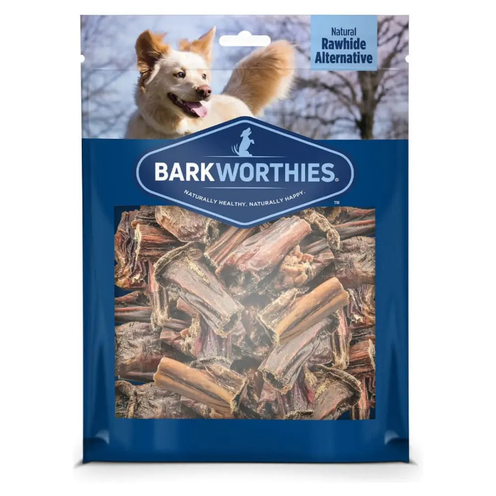 Barkworthies Premium 6-Inch Beef Gullet Sticks - High-Quality Dog Treats