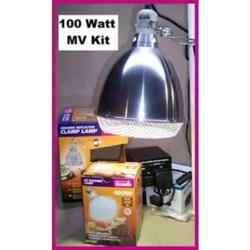 High - Quality Mercury Vapor Bulb Kit for Reptiles Suitable for Use in the US and Canada with 230 - Volt Bulb