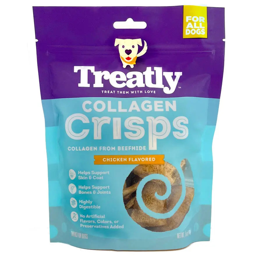 Treatly High - Collagen Chicken Crisps: Premium Dog Treats