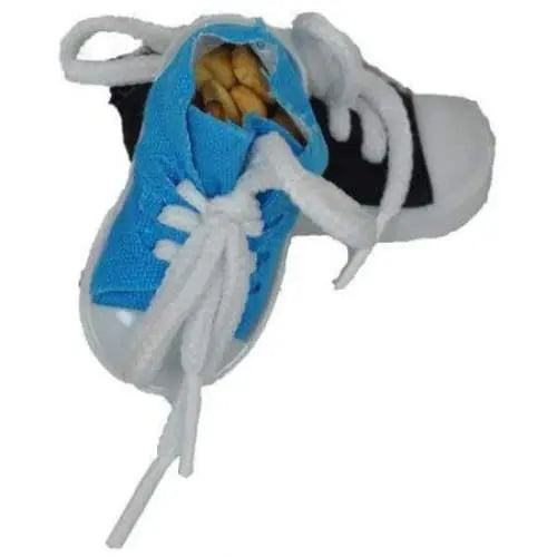 A&E Cage Company Happy Beaks Bird Toy - Shoe - Style Foraging Toy with Nuts for Small Birds