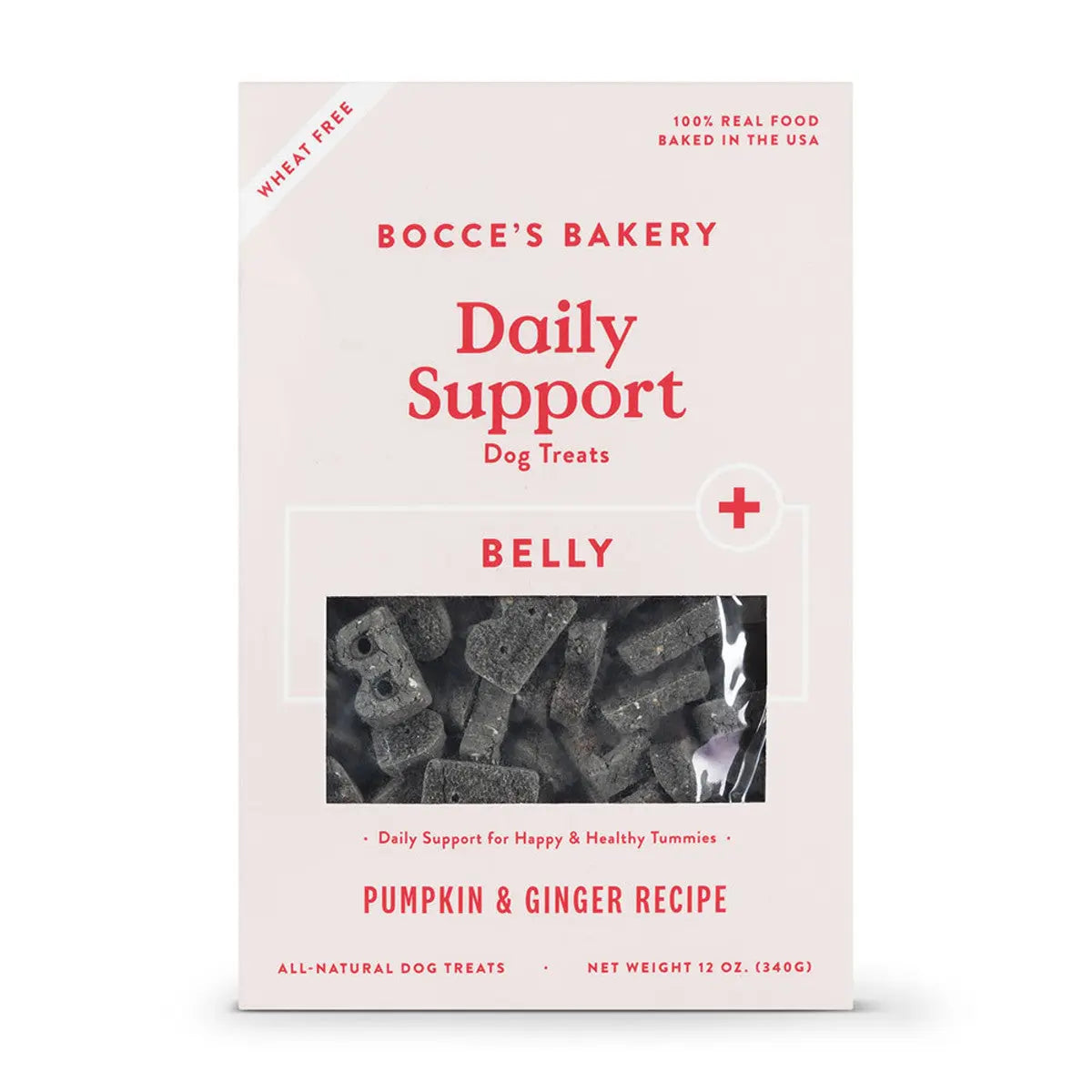 Bocce's Bakery 12oz Functional Dog Treats - Daily Support Belly Biscuit Boxes