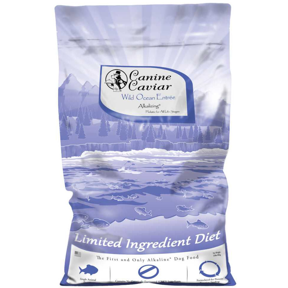 Canine Caviar Wild Ocean Limited Ingredient Alkaline Dry Dog Food Entree - A High - Quality Holistic Diet for Dogs