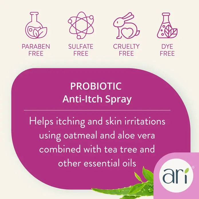 Health Extension Ari All - Natural Probiotic Dog Spray for Anti - Itching
