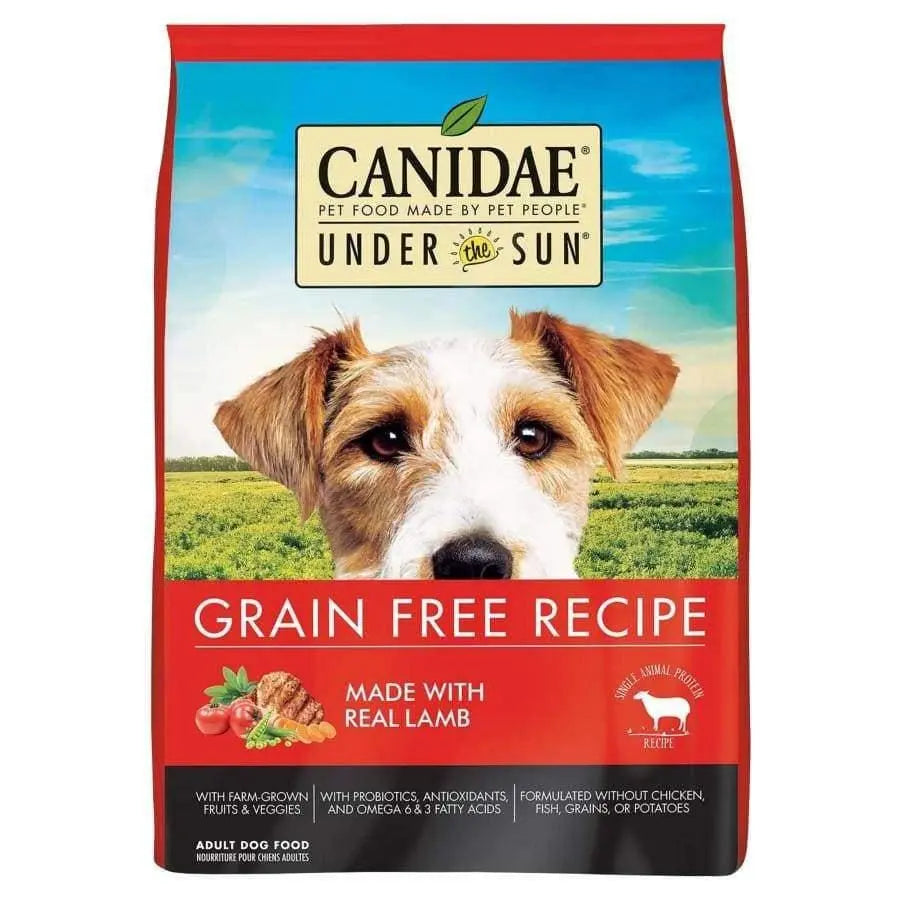 CANIDAE Under The Sun Grain-Free Lamb Flavor Dry Dog Food for Healthy Pets