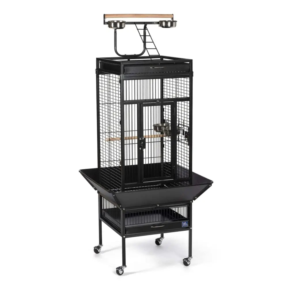 Prevue Pet Products High - Quality Powder - Coated Steel Playtop Bird Cage 3151