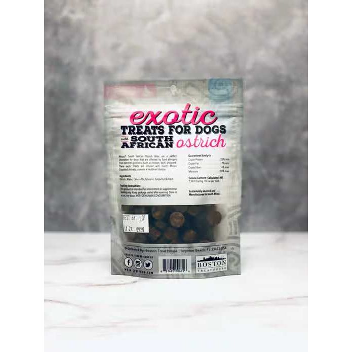 Mosaic Grapefruit - Infused South African Ostrich Bites for Dogs