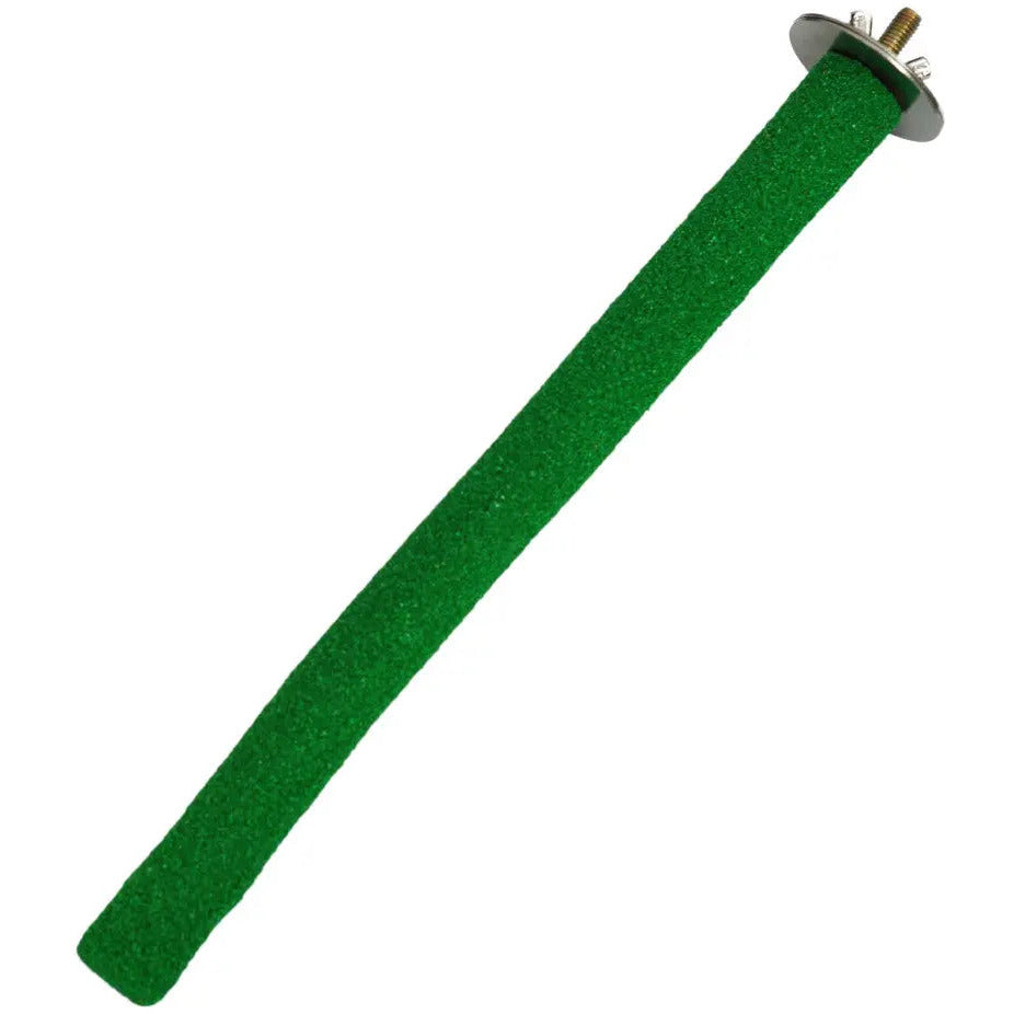 A & E Sand - Coated Java Wood Bird Perch for Medium - Sized Birds
