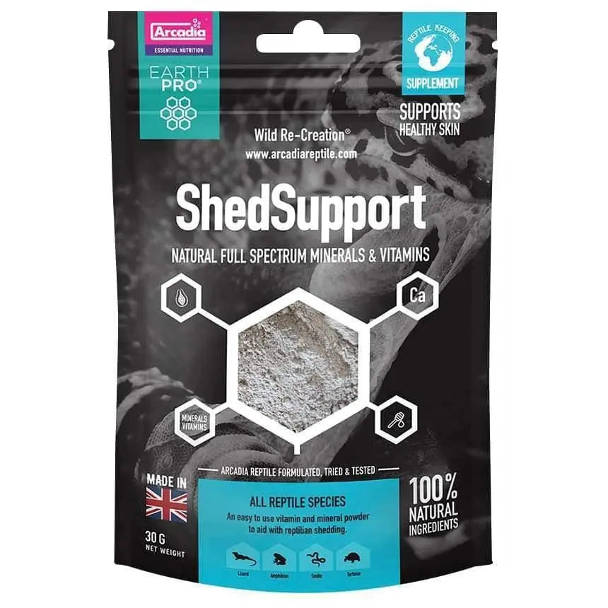Arcadia EarthPro Natural Full - Spectrum Minerals & Vitamins Shed Support 30g