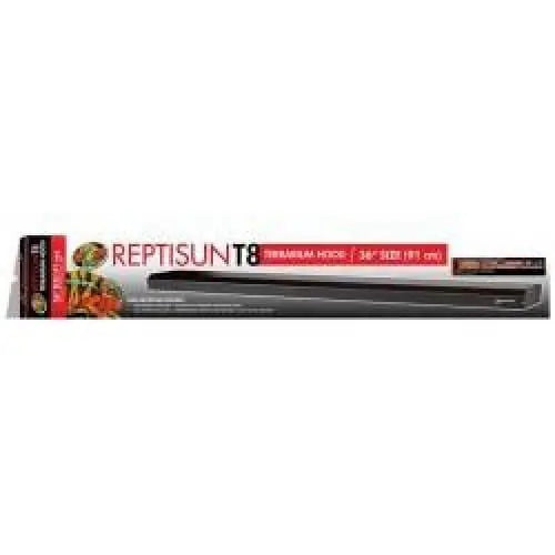 Zoo Med Reptisun T8 Low-Profile Terrarium Hood with Reflector