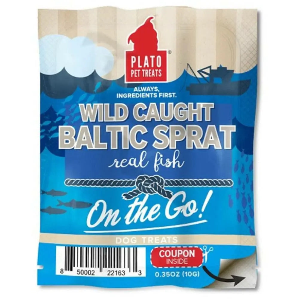 Portable Plato Baltic Sprat Display Pack of 100 Count