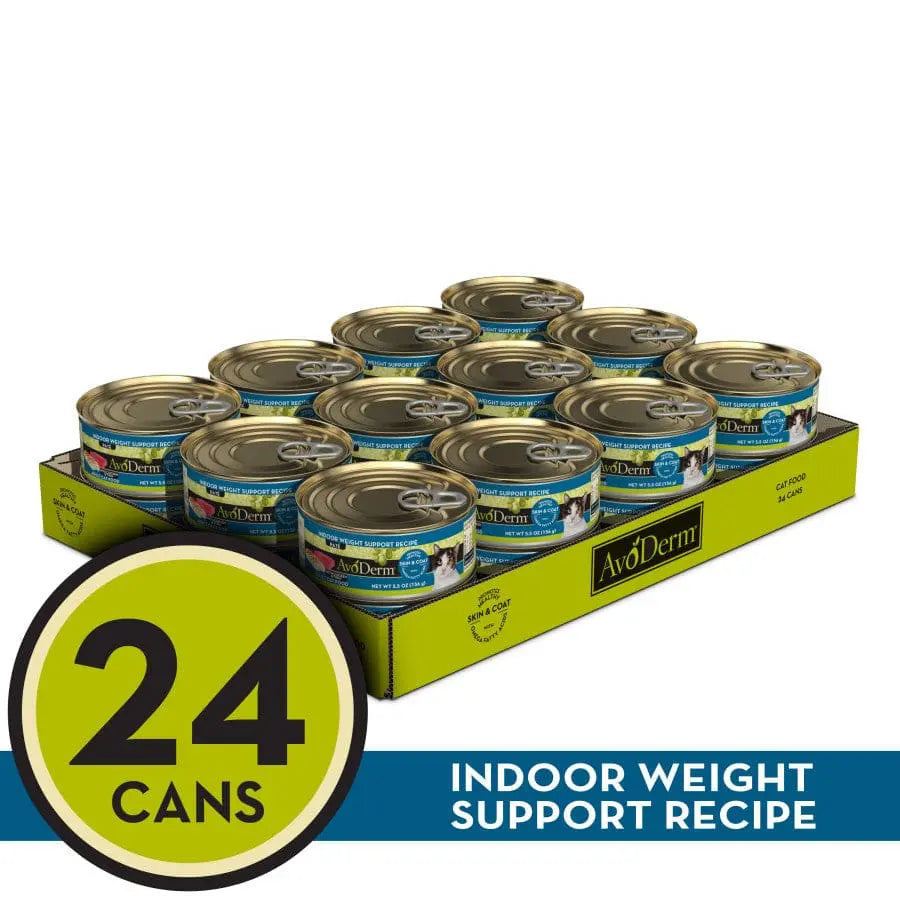 AvoDerm Indoor Cat Wet Food: Natural Recipe for Weight Support
