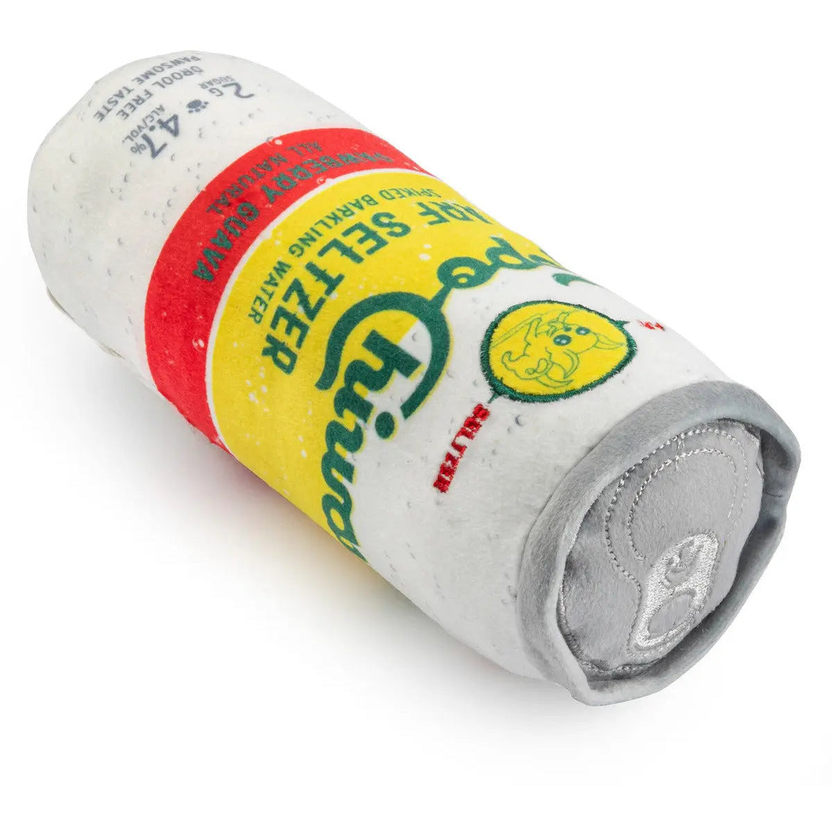 Haute Diggity Dog's Adorable Topo Chiwawa - Inspired Seltzer Can - Shaped Plush Toy for Dogs