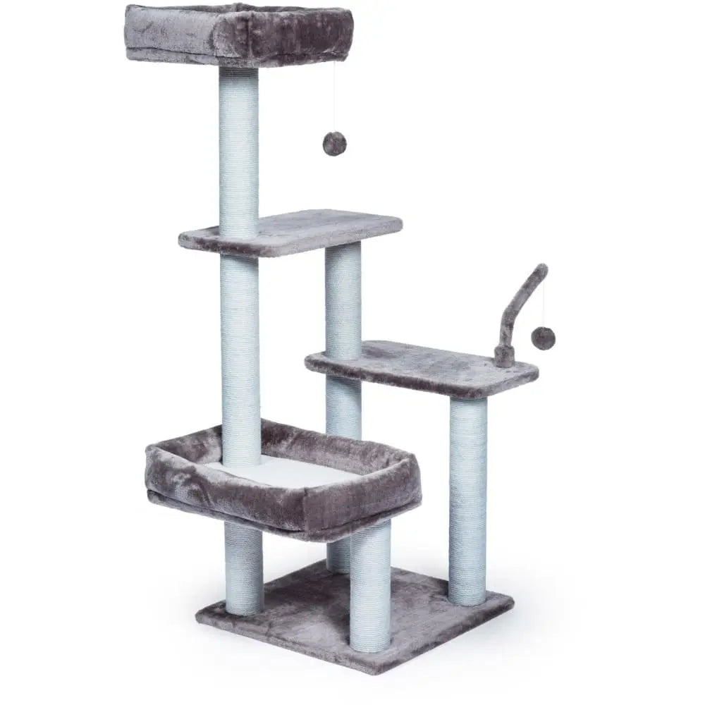 Prevue Pet Products Luxury Kitty Power Paws The Ritz Indoor Cat Tree for Kittens and Cats