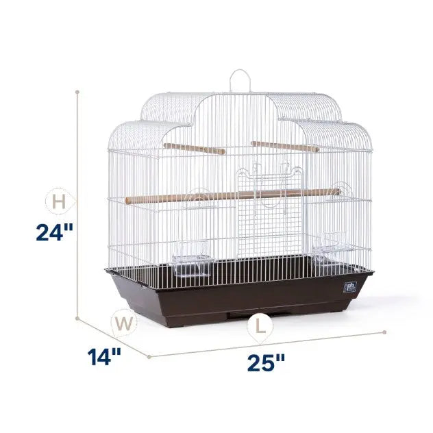Prevue Pet Products High - Quality Keet/Tiel Bird Cage with Cascade - Style Roof