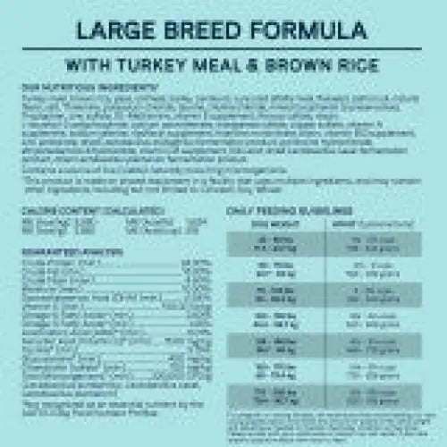 CANIDAE Premium All Life Stages Dry Dog Food Formula for Large Breeds with Turkey Meal and Brown Rice
