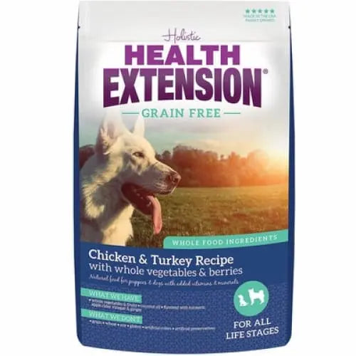 Health Extension Premium Grain - Free Dry Dog Food with Chicken and Turkey