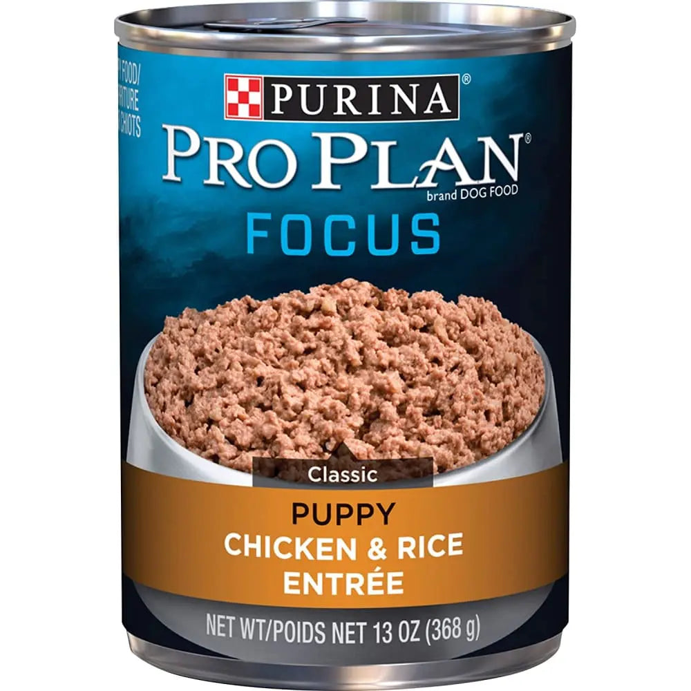 Pro Plan Puppy Development Chicken & Rice Entree in 12/13 oz Easy - Open Cans