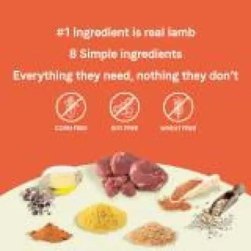 CANIDAE PURE Premium Dry Dog Food - Real Lamb & Brown Rice Recipe with Wholesome Grains