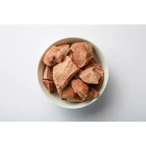 High - Quality Momentum Carnivore Nutrition Freeze - Dried Raw Pork Tenderloin Treats for Dogs, 3.5 Ounces