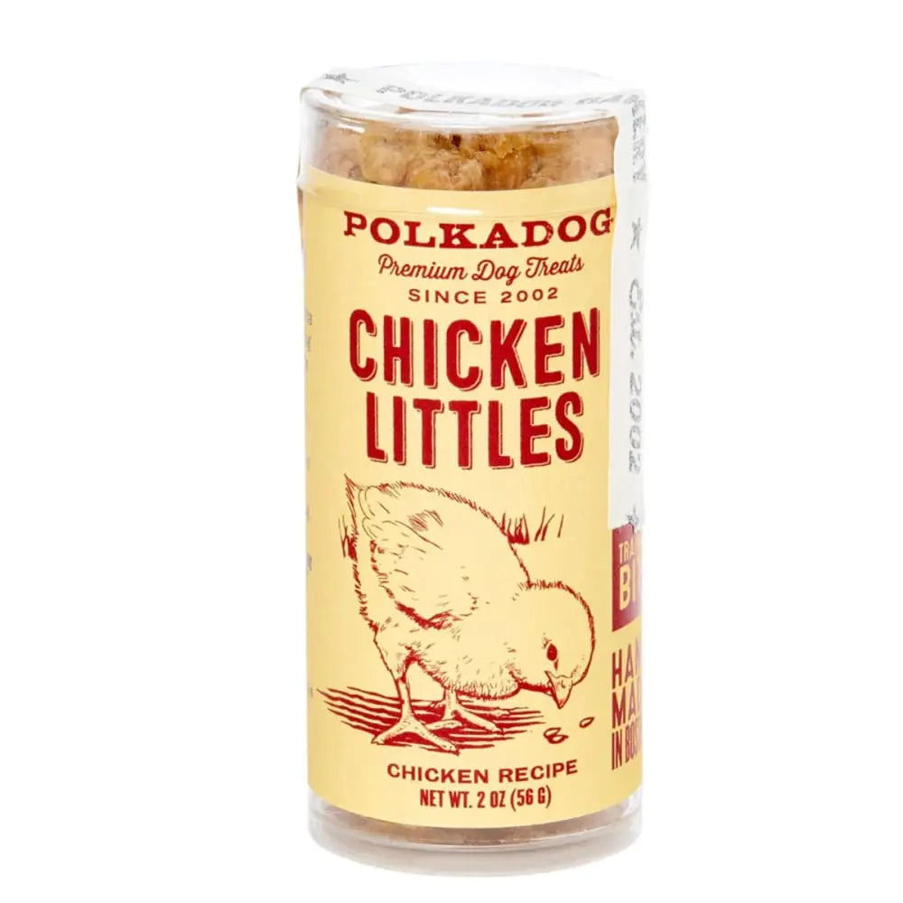 Polka Dog Premium Chicken Little Mini Tube Treats for Dogs and Cats