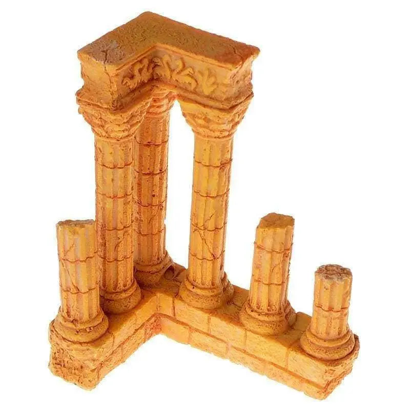 Blue Ribbon Exotic Terra Cotta Column Ruins for Aquariums and Terrariums