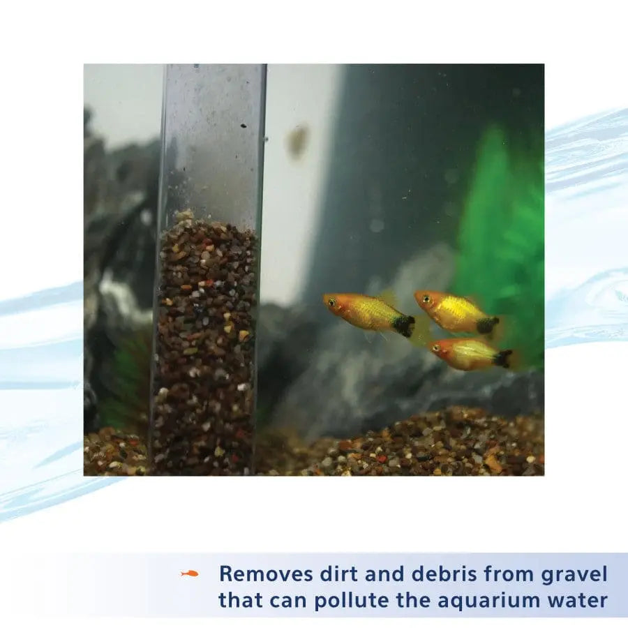Aqueon Brand Aquarium Siphon Vacuum Gravel Cleaner for Maintaining Aquatic Environments