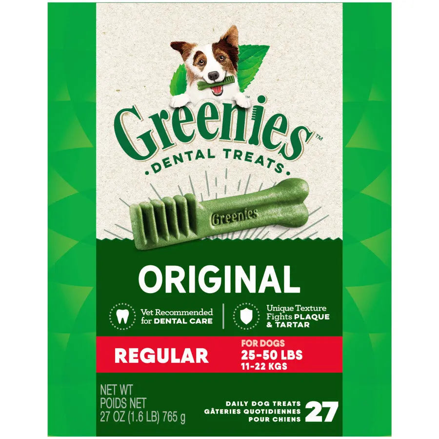 GREENIES Original Natural Dental Chews for Dogs: Oral Health Treats