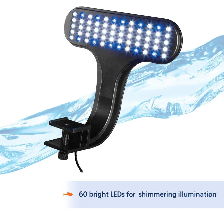 Aqueon® 8 X 7 X 4.75 Inch Clip-on LED Light for Planted Aquariums