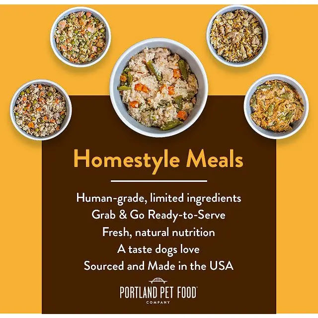 Portland Pet Food Co. Hopkins' 8/9oz Natural Pork & Potato Homestyle Wet Dog Food Topper