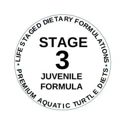 TropicZone Stage-3 Aquatic Juvenile Turtle Diet with Dual-Pellet Formula