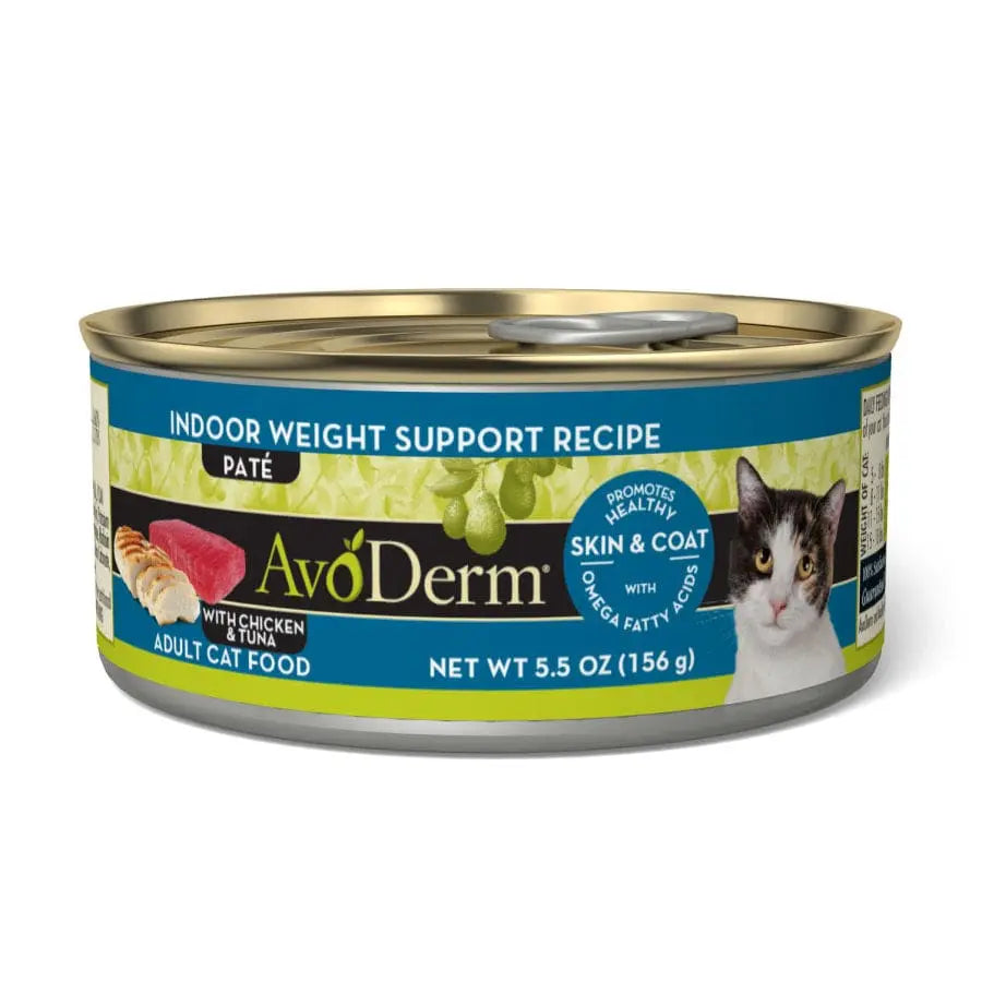AvoDerm Indoor Cat Wet Food: Natural Recipe for Weight Support
