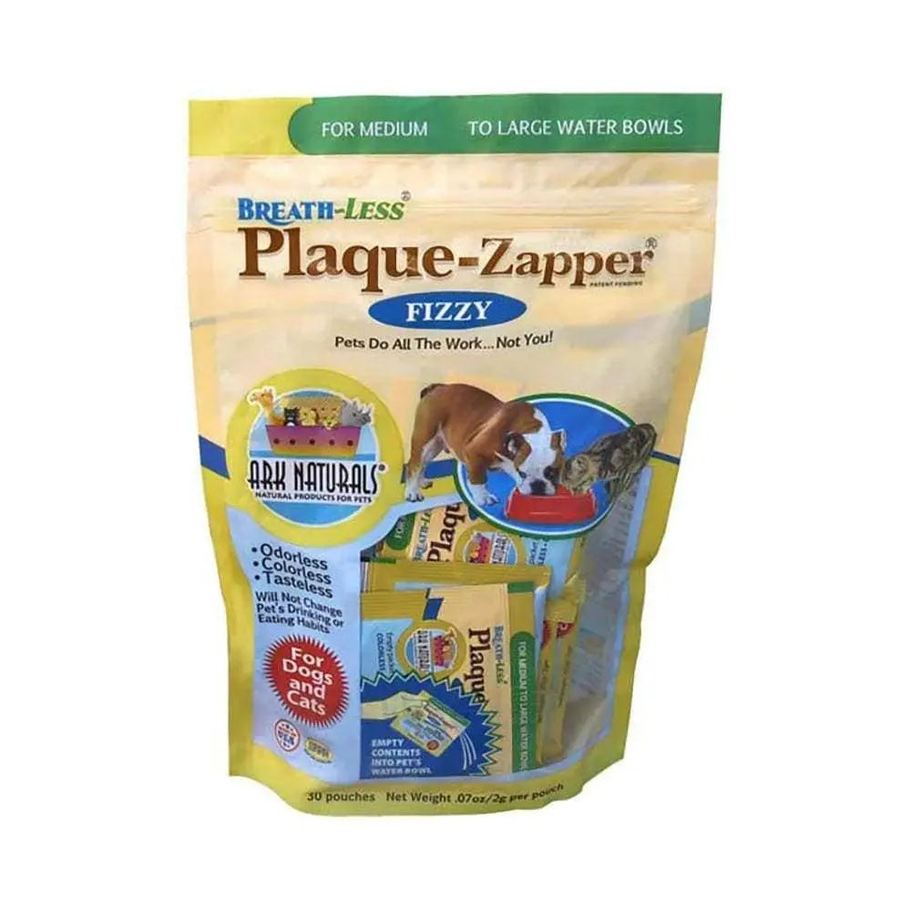 Ark Naturals® Breath-Less Plaque-Zapper: 30-Count Dental Care for Medium to Large Cats & Dogs