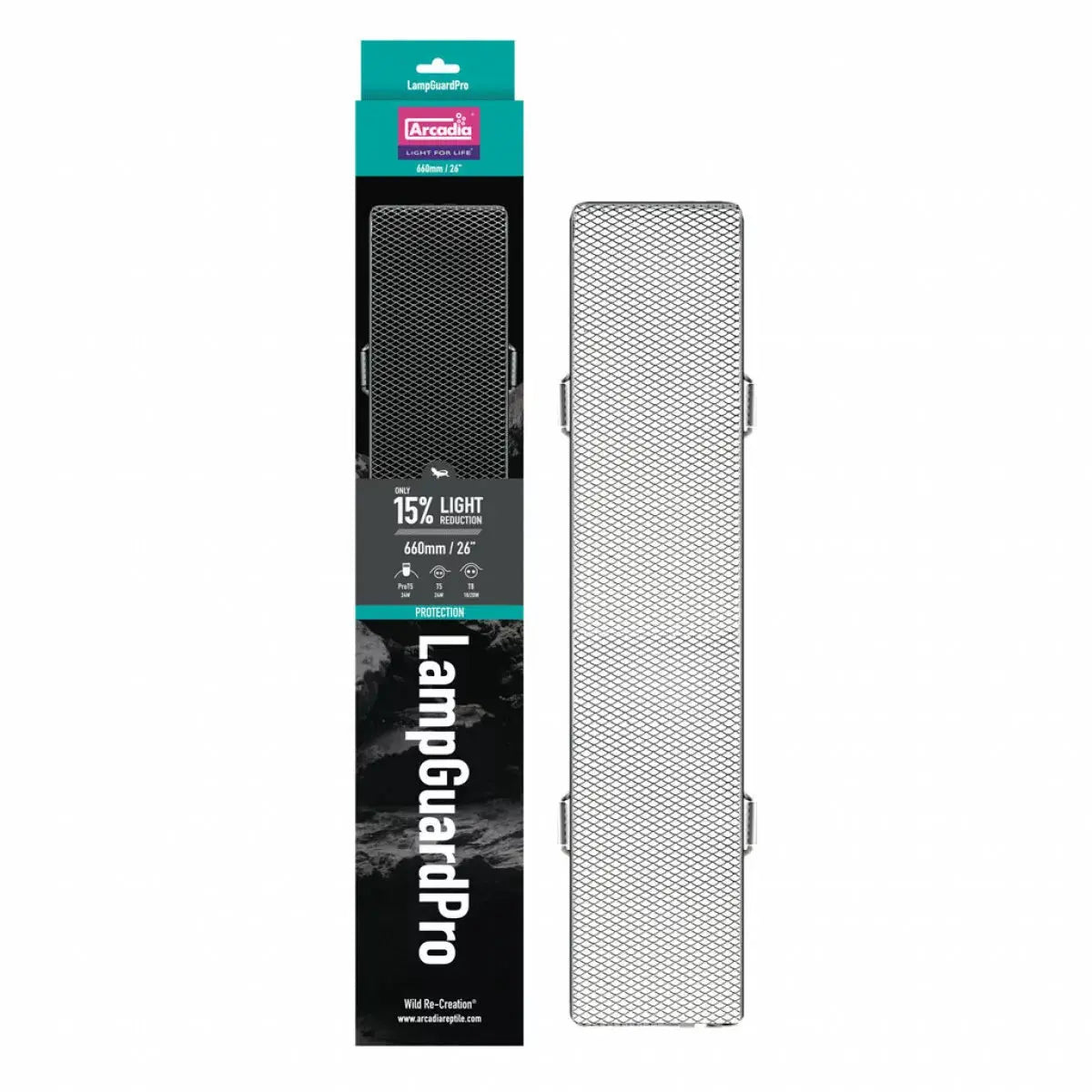 Arcadia Pro Lamp Guard: Ideal Protection for Reptiles and UV Lamps