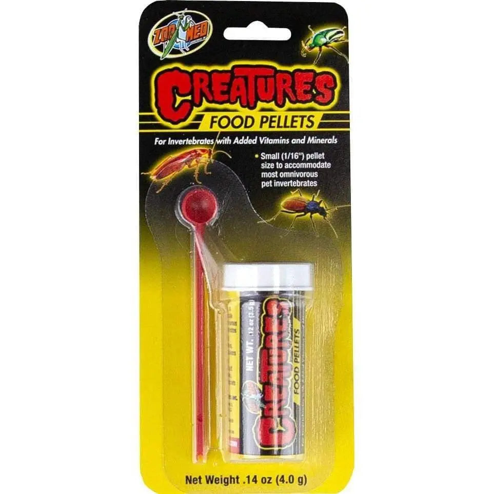 Zoo Med High - Quality Food Pellets for Creatures (Invertebrates)